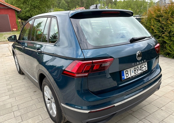 Volkswagen Tiguan cena 77500 przebieg: 149000, rok produkcji 2021 z Szczecin małe 781